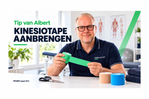 Tip van Albert over kinesiotape aanbrengen