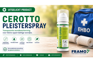 Uitgelicht Product Cerotto Pleisterspray 40 ml voor sportverenigingen EHBO en scholen