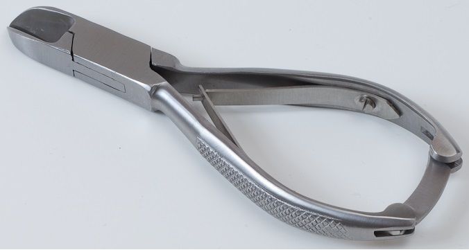 Pedicure nageltang recht 14 cm rvs uitvoering