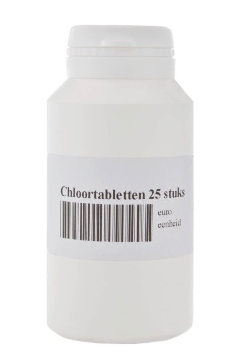 Chloortabletten à 25 stuks