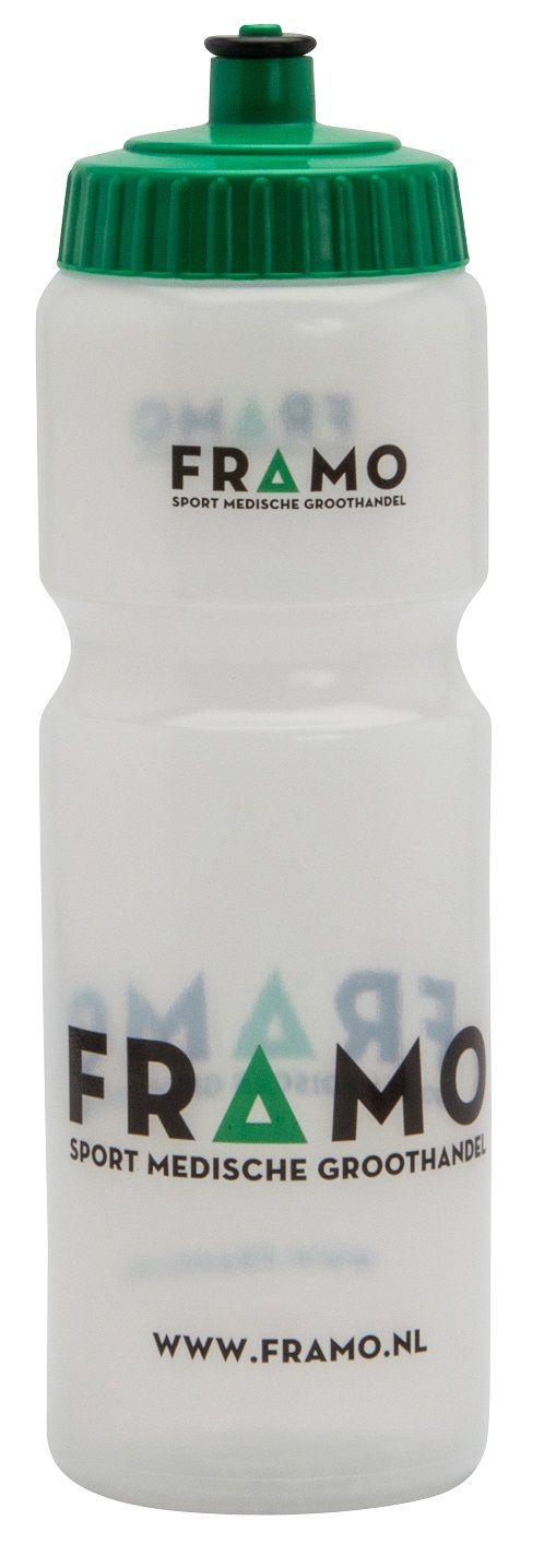 Transparante bidon 750 ml met schroefdop