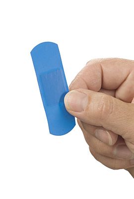 Wondpleister HACCP 72 mm x 25 mm à 25 stuks blauw los