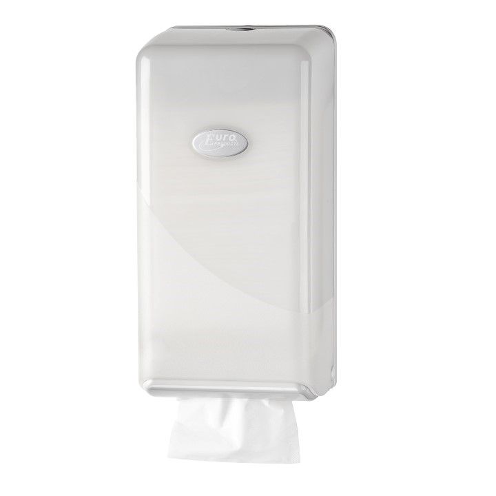 Pearl White toiletpapier dispenser - bulkpack (P50537)