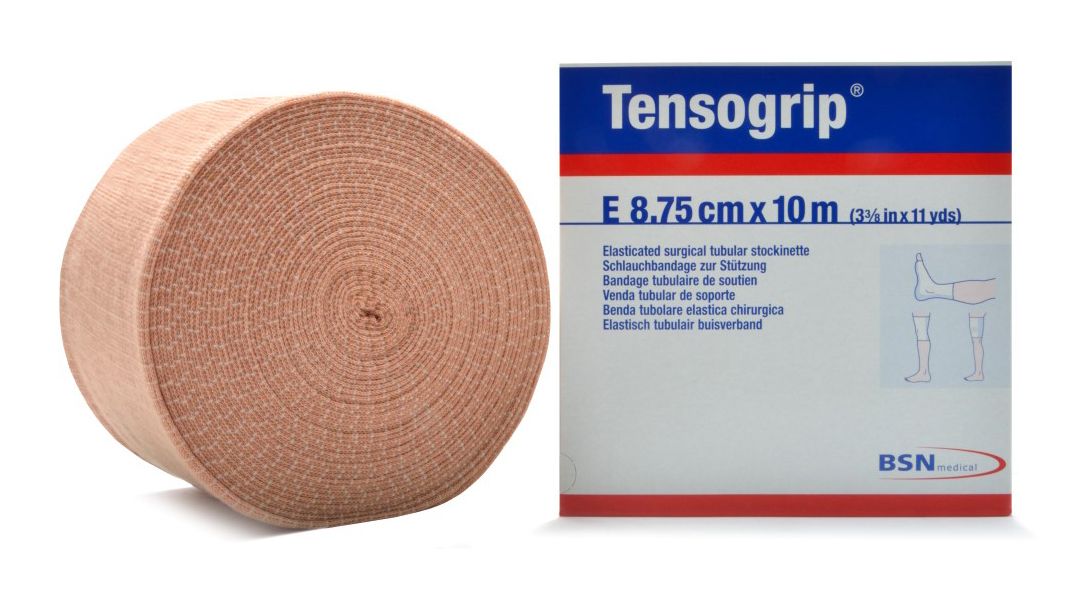 Tensogrip wit E - 8,75 cm x 10 meter Knie