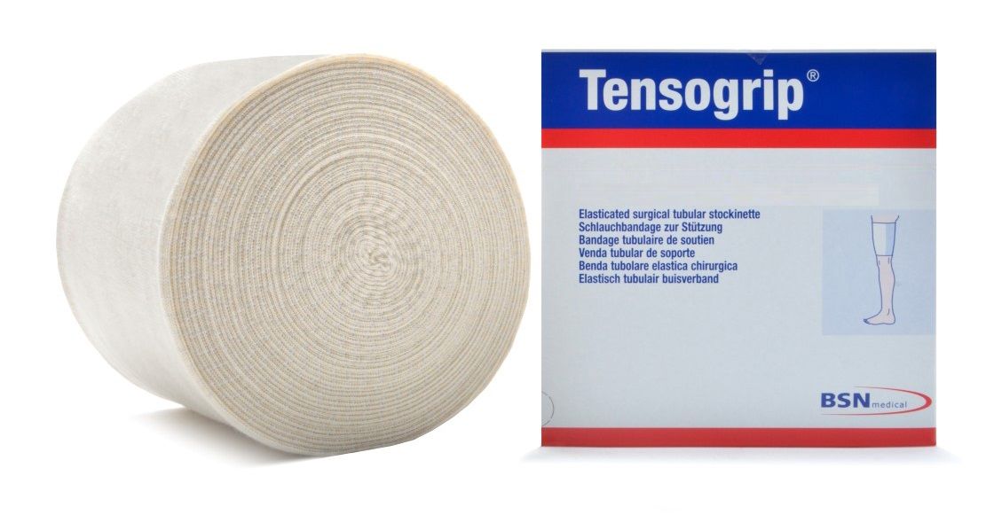 Tensogrip elastisch buisverband wit K - meter romp small
