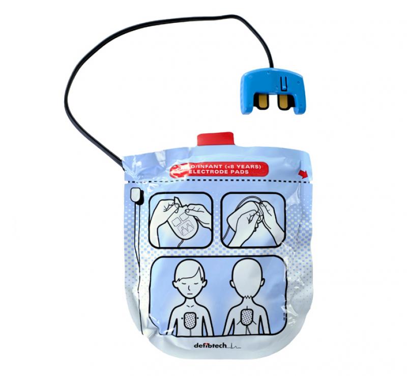 DefibTech Lifeline AED VIEW elektroden voor kinderen