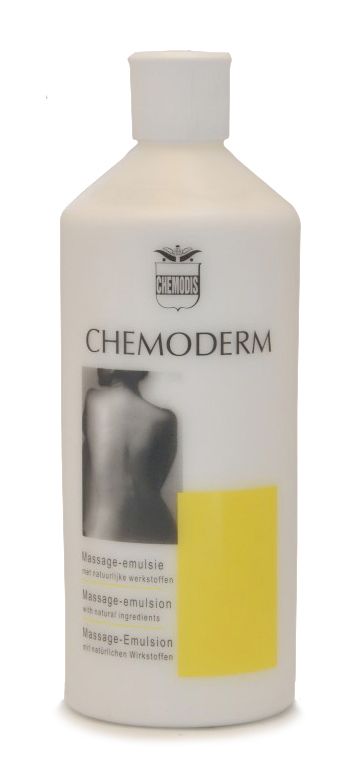 Chemoderm massage olie - emulsie 500 ml