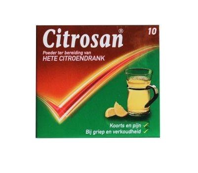 Citrosan hete citroendrank sachets paracetamol