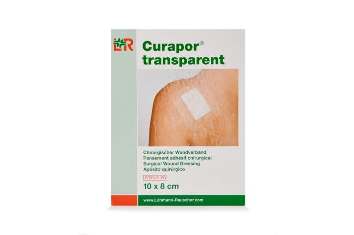 Curapor transparante eilandpleister steriel 10 cm x 5 cm à 5 stuks