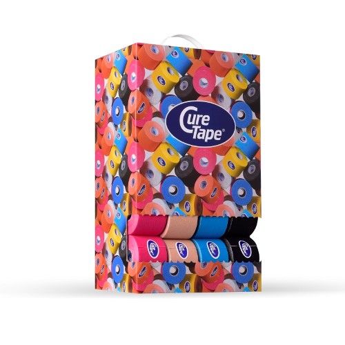 CureTape Classic Big Boy Voordeelbox (40 Rollen) | Kinesiotape | FRAMO