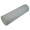 Knie- en enkelrol ø 15 x 50 cm antraciet coating Type II schuin