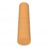 Knie- en enkelrol ø 15 x 65 cm antraciet coating Type II recht