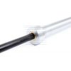 Olympische Dames CrossFit Bar 202 cm stang zwart