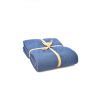 Wafeldeken 150 cm x 210 cm - royal blauw