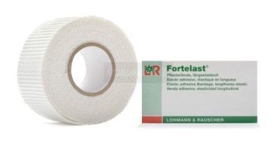 Fortelast PLUS kleefzwachtel 2,5 cm x 4,5 meter korte rek