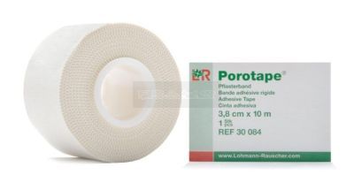 PoroTape sporttape 3,8 cm x 10 meter per stuk verpakt