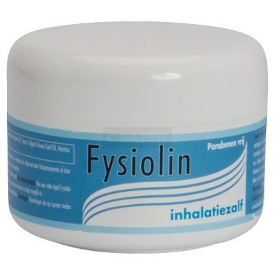 Fysiolin inhalatiezalf 200 ml, parabenen vrij