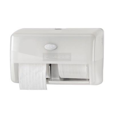 Pearl White duo toiletrolhouder - coreless (250201-250202)