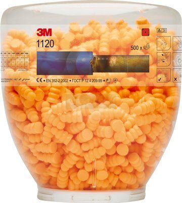 3M 1100D oordopjes 37 dB navulling à 500 stuks