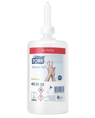 Tork handalcohol handgel S1 premium 1000 ml - 1 liter