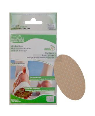 ReSkin Sport blister patch ovaal 8 cm x 4,8 cm à 5 stuks