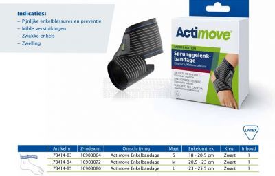 Actimove elastische enkelbandage