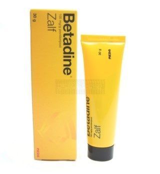 Betadine desinfectie zalf tube à 30 gram