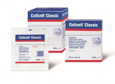 Cuticell Classic zalfgaaskompres 10 cm x 10 cm à 10 stuks