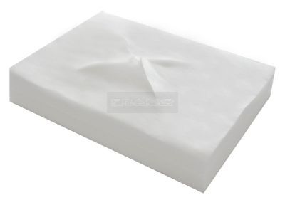 Cellulose massagetafel facecovers XL 40 cm x 50 cm à 100 stuks