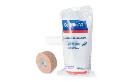 Co-plus LF beige 2,5 cm x 4,5 meter - Per 60