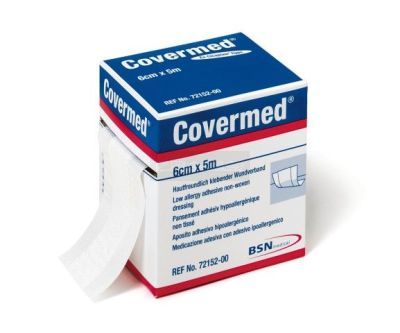 Leukoplast soft - CoverMed huidvriendelijke wondpleister 6 cm x 5 meter