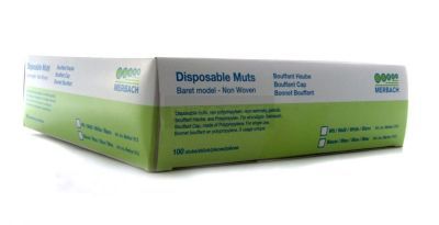 Disposable mutsjes - haarnetjes à 100 stuks