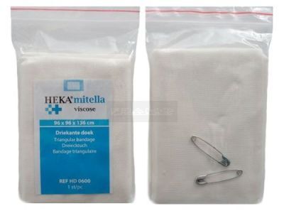 Driekante doek textiel (viscose) herbruikbaar