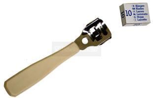 Universele reserve eeltschaafmesjes à 10 stuks