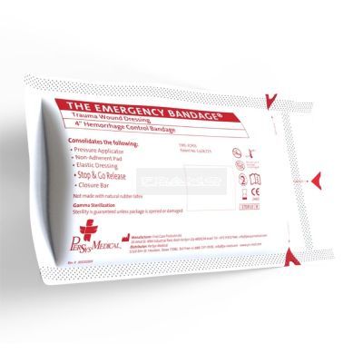 Emergency bandage - traumazwachtel steriel 10 cm x 4,5 meter