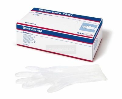 Glovex Ultra Vinyl handschoenen poedervrij à 10 x 100 stuks
