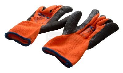 Oranje BHV veiligheidshandschoenen Large