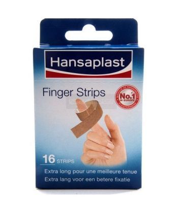 Hansaplast elastische vingerstrips 19 mm x 120 mm à 16 stuks