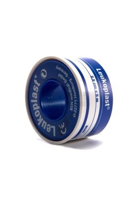 Leukoplast waterdichte fixatiepleister 2,5 cm x 5 meter