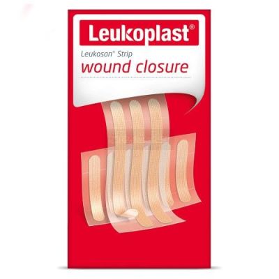 Leukoplast - Leukosan hechtstrip MIX - 6 stuks 6 x 38 mm en 3 stuks 6 x 75 mm