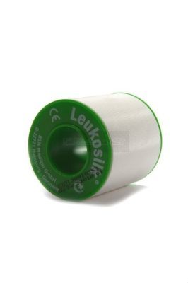 Leukosilk fixatiepleister 5 cm x 9,2 meter - 6 stuks