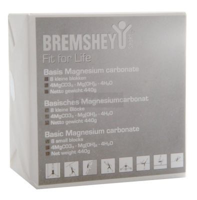 Gymnastiek magnesium blok à 55 gram per stuk