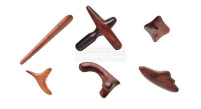 Massage tools set 6-delig - triggerpoint - hout