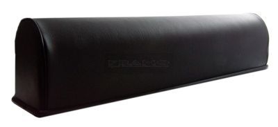 Massagerol halfrond 70 cm x 17 cm x 17 cm zwart