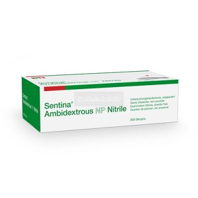 Sentina Nitrile handschoen blauw à 200 stuks poedervrij