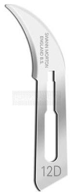 Swann-Morton scalpelmesjes steriel nr.12D - 100 stuks