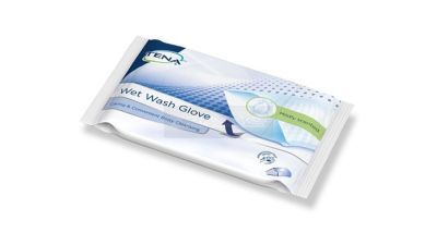 TENA vochtige washandjes - licht geparfumeerd à 8 stuks