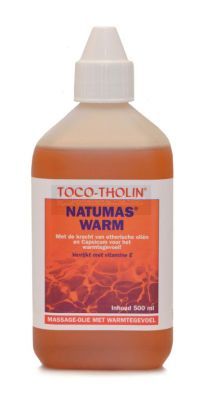 Toco Tholin Natumas warm massage olie 500 ml