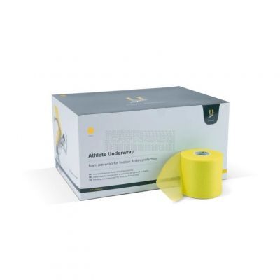 Athlete Underwrap 7 cm x 27 meter - geel - 24 stuks