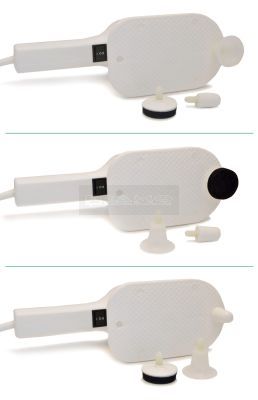 Vibrax Medex 3 opzetstukken kelkje, rondje en stiftje